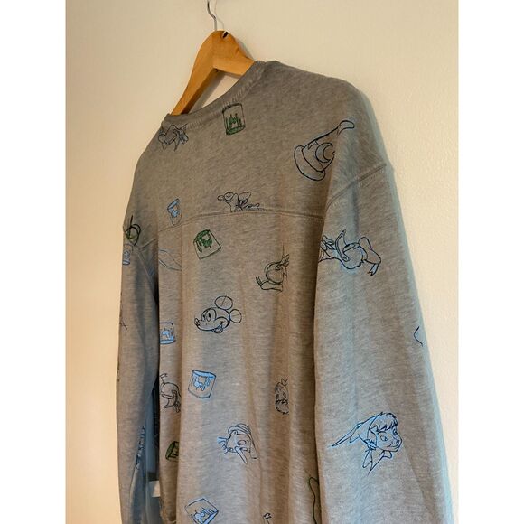 Disney Parks Ink & Paint Animated Characters Sketch Spirit Jersey - Picture 4 of 6